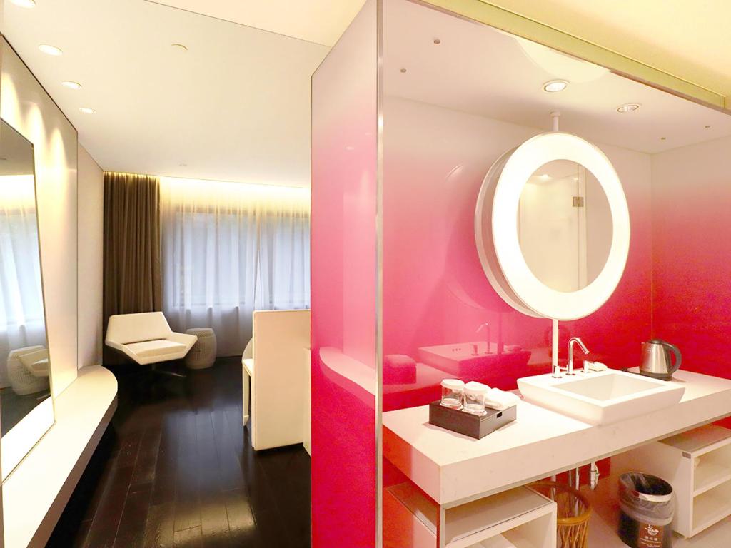Koupelna v ubytování Metropolo Dahua Hotel Shanghai