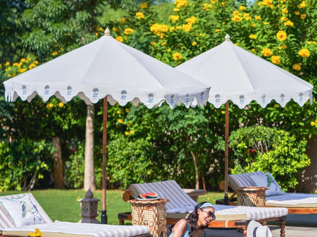 Zahrada ubytování Fairmont Jaipur