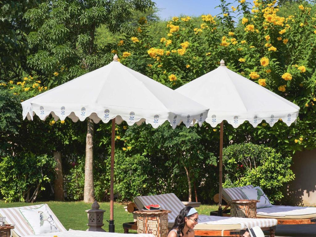 Zahrada ubytování Fairmont Jaipur