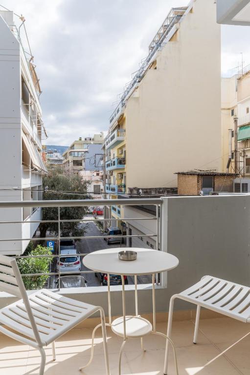 A balcony or terrace at Elvita Apartments 3