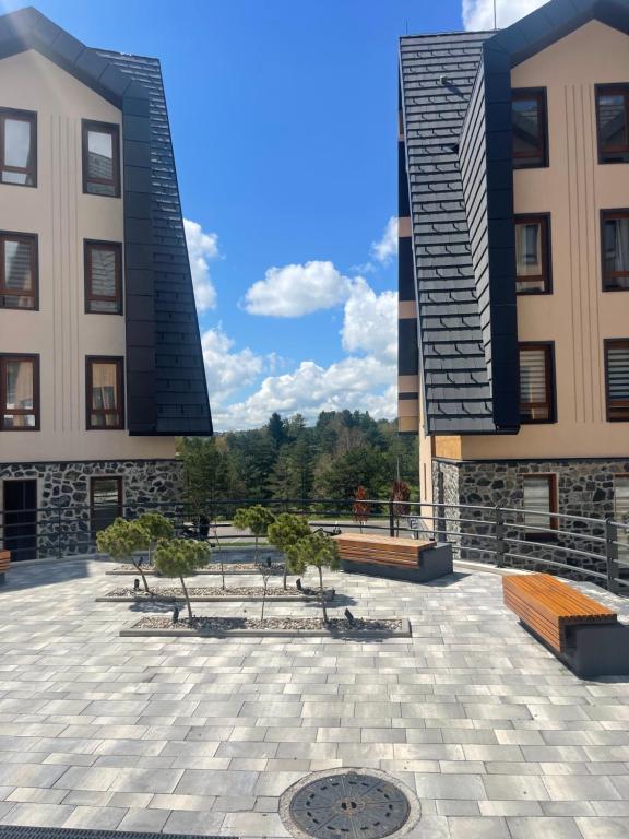 Budova, kde se apartmán nachází