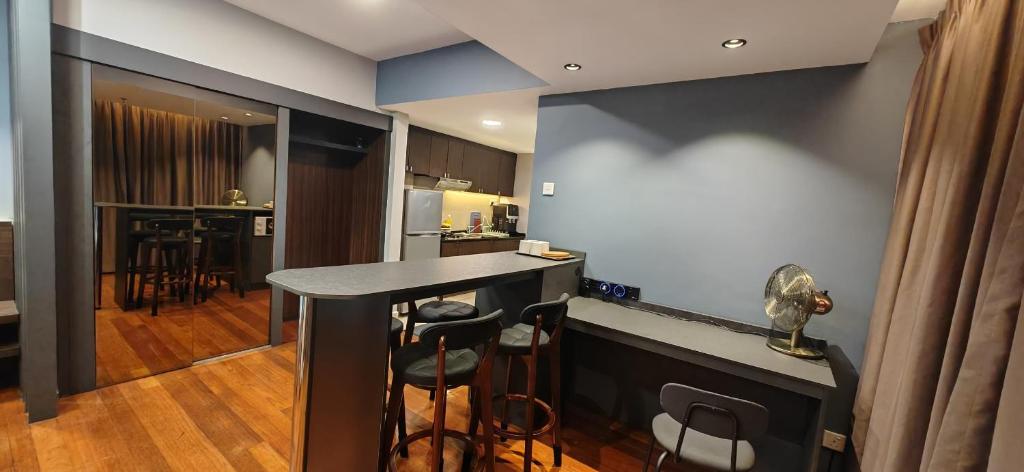 Cuina o zona de cuina de Sunway Resort Suite Linked to Pyramid and Lagoon