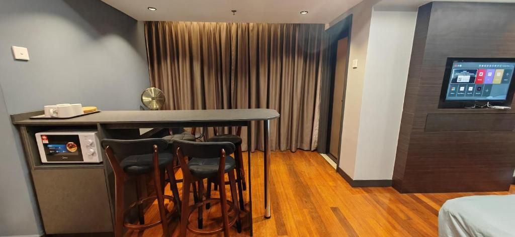 Cuina o zona de cuina de Sunway Resort Suite Linked to Pyramid and Lagoon