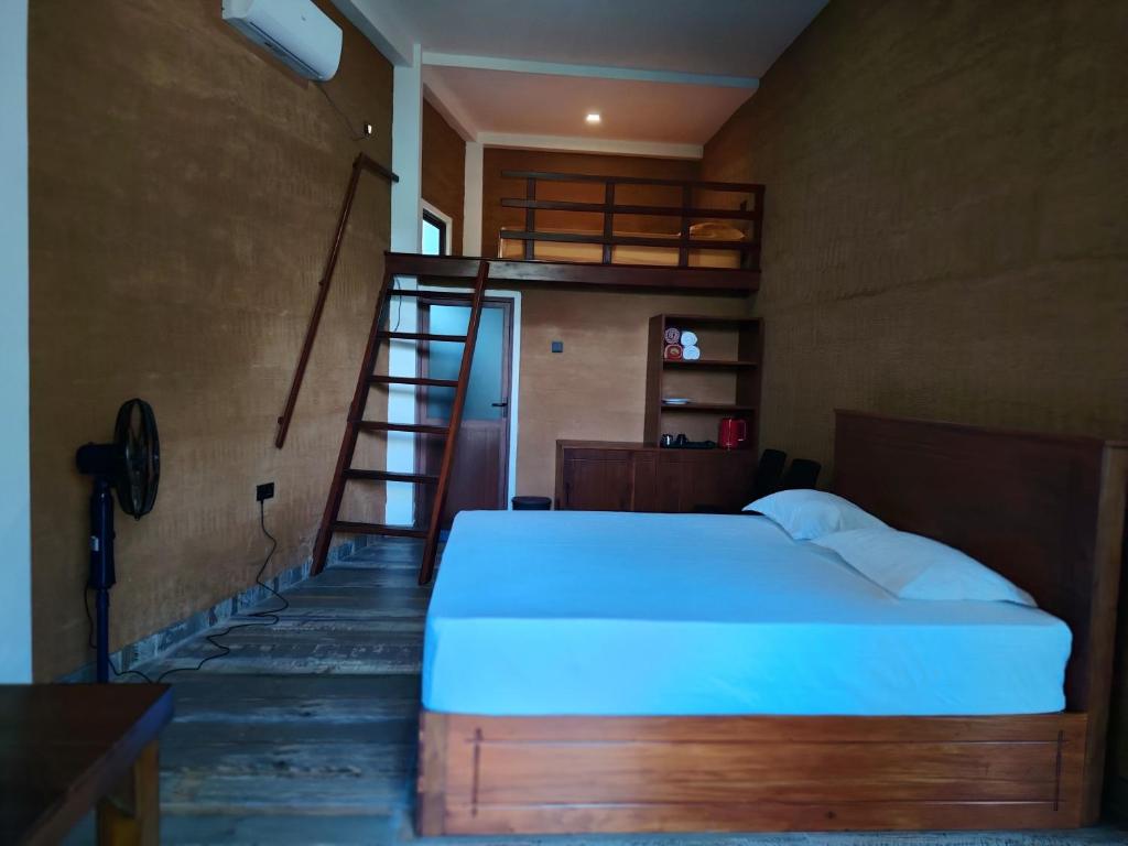 Postel nebo postele na pokoji v ubytování Star Guest