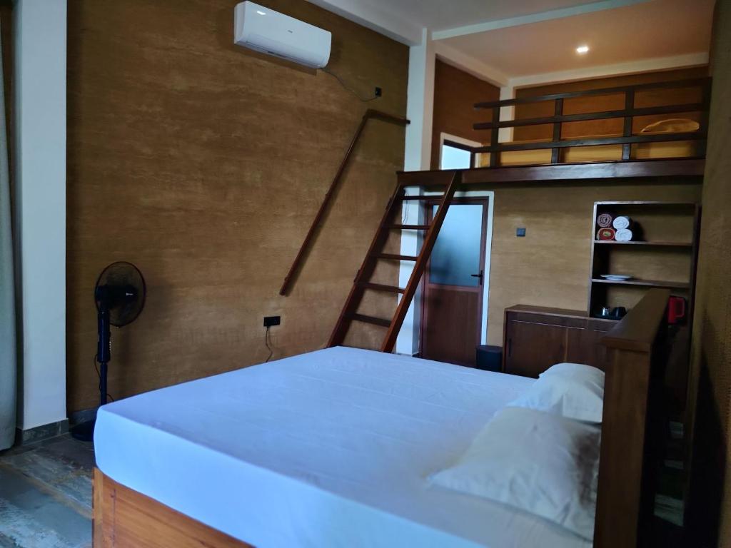 Postel nebo postele na pokoji v ubytování Star Guest