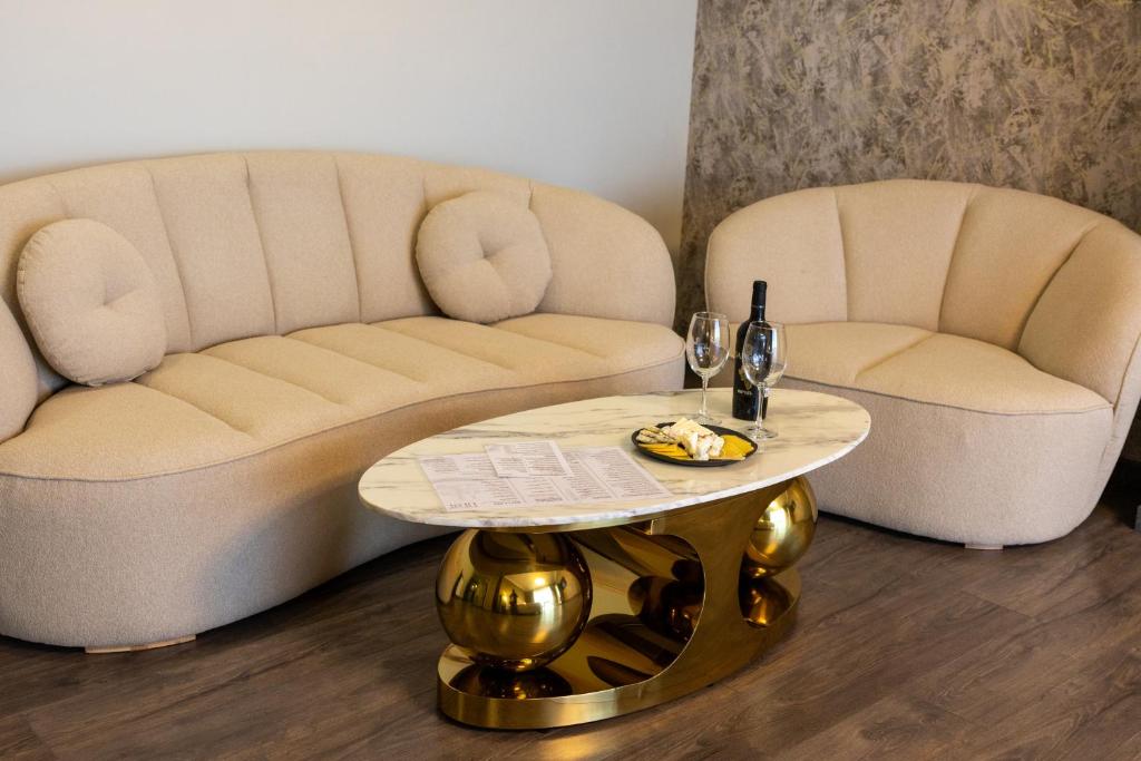 Posezení v ubytování Fidji Hotel