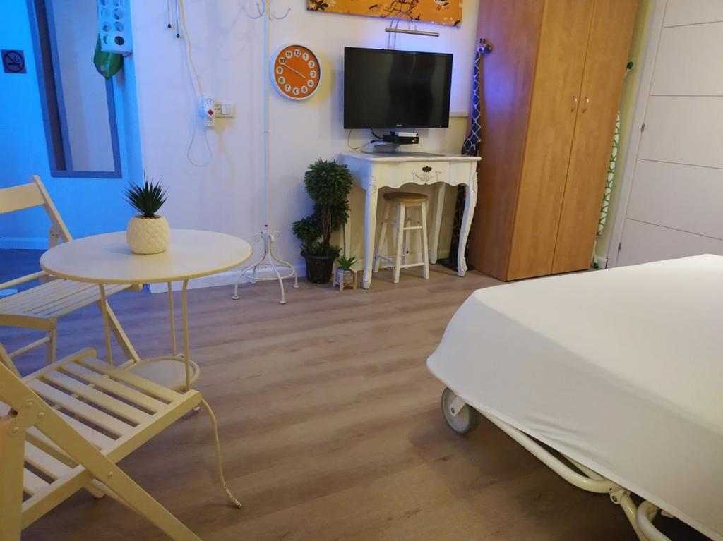TV a/nebo společenská místnost v ubytování bugrashov 13 room