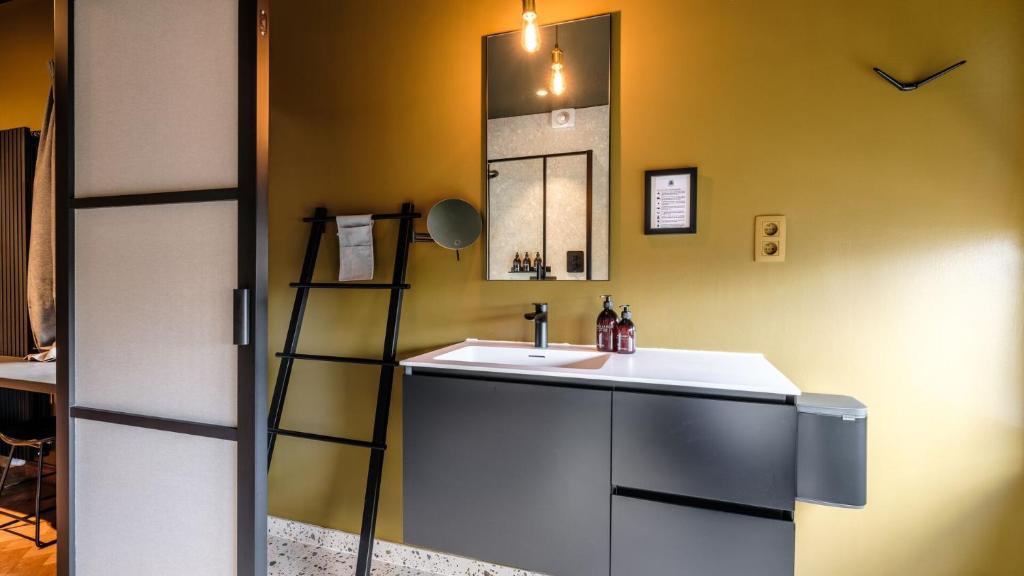 Koupelna v ubytování Porta Superia Boutique B&B
