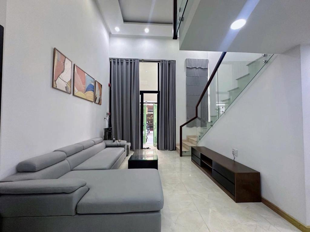 Posezení v ubytování Khang Nam House