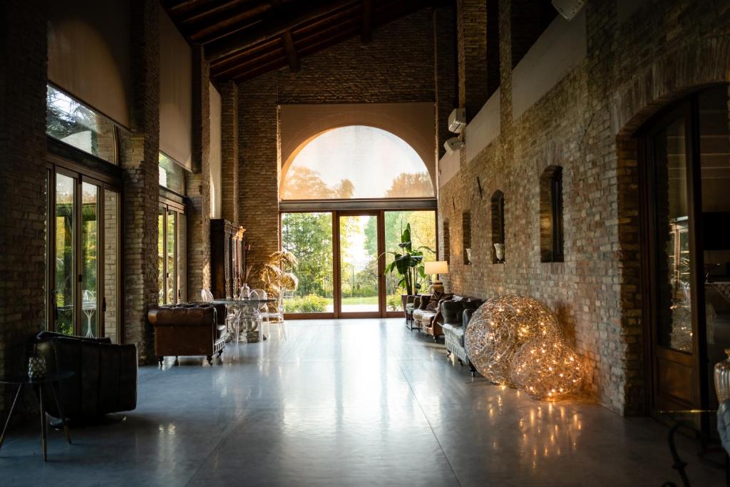 Posezení v ubytování Agriturismo Corte Capiluppia
