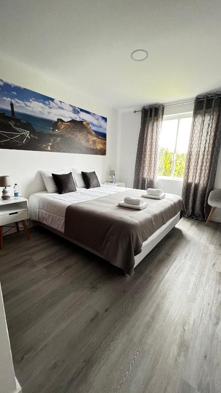 Postel nebo postele na pokoji v ubytování LN GuestHouse