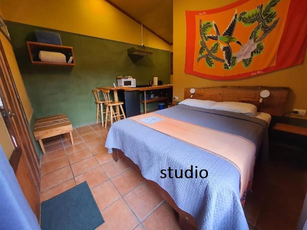 Postel nebo postele na pokoji v ubytování Finca Terra Viva