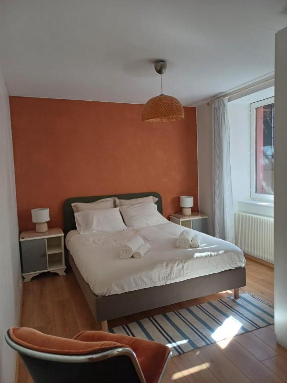 Postel nebo postele na pokoji v ubytování Celeste B&B