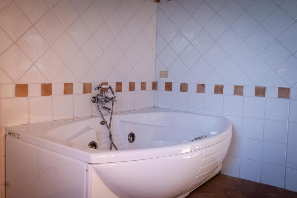 Koupelna v ubytování Agriturismo Corte Capiluppia