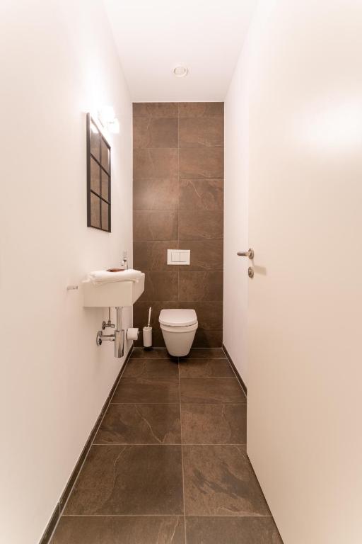 Koupelna v ubytování Aparthotel Alpinresort Damüls