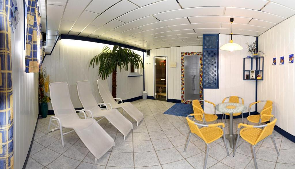 Posezení v ubytování Appartementhaus Parzer
