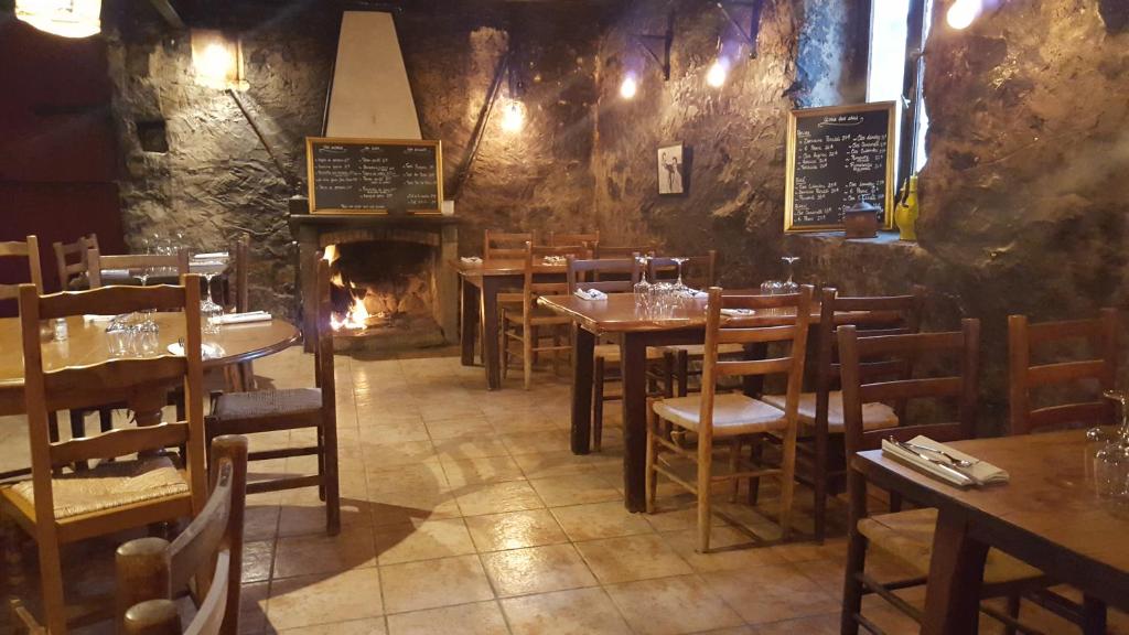 Restaurace v ubytování La Bergerie