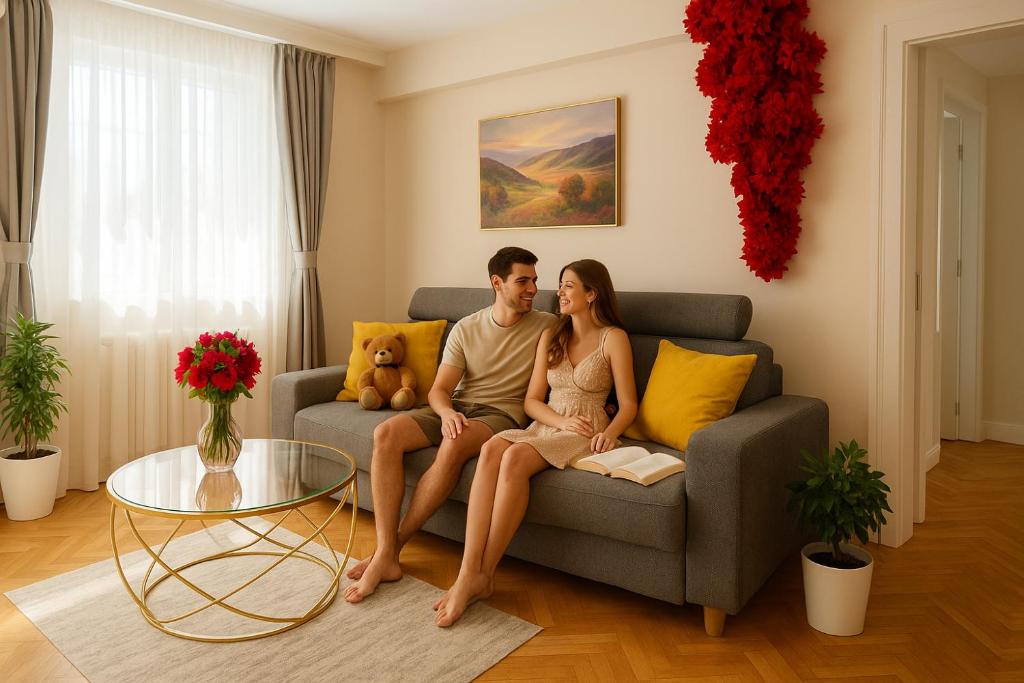 Hosté ubytování City View Apartment with Private Balcony
