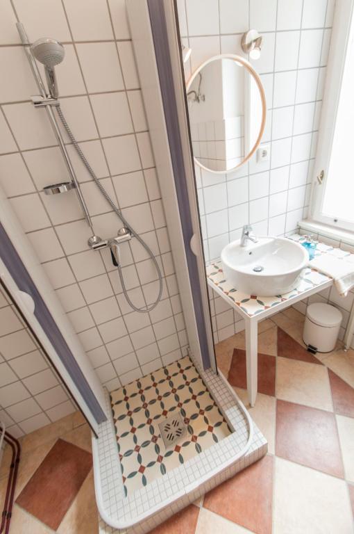 Kúpeľňa v ubytovaní BudaFlats Apartments II.