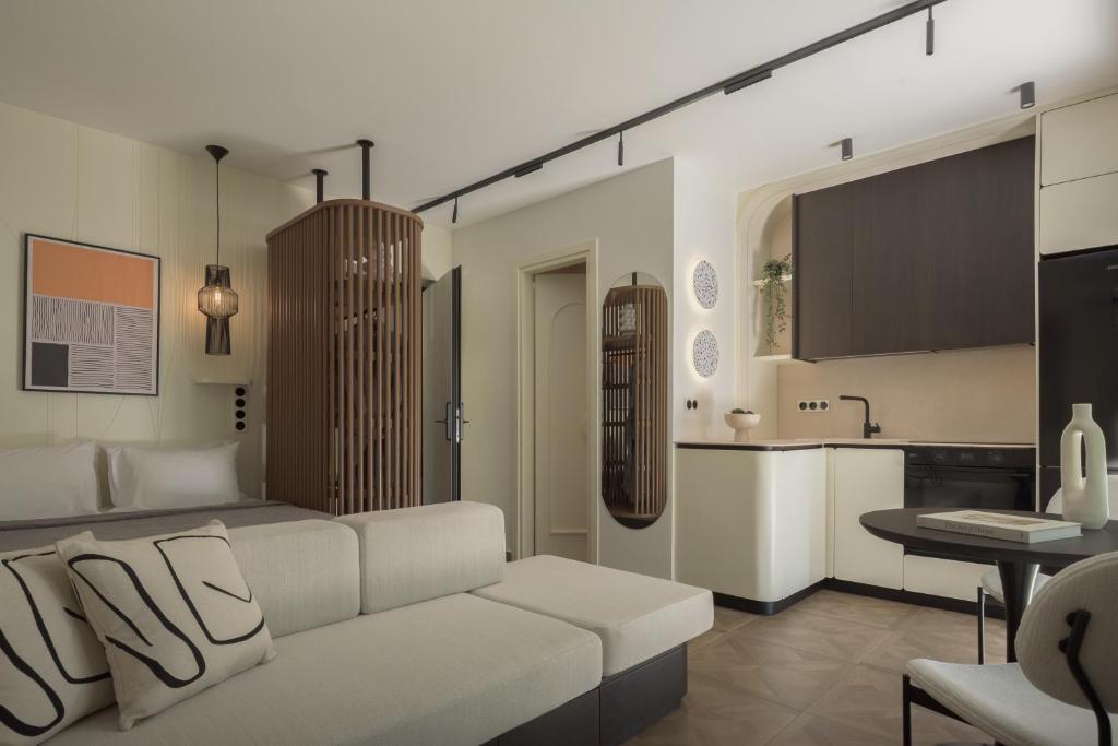 Posezení v ubytování Allegro Suites