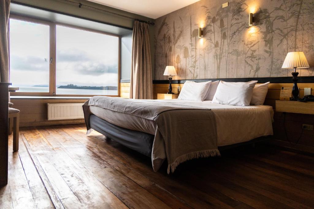 Postel nebo postele na pokoji v ubytování Hotel Bellavista