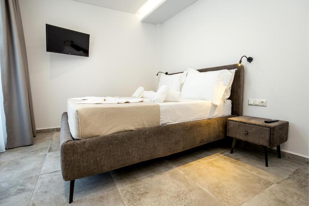 Postel nebo postele na pokoji v ubytování UpArtments