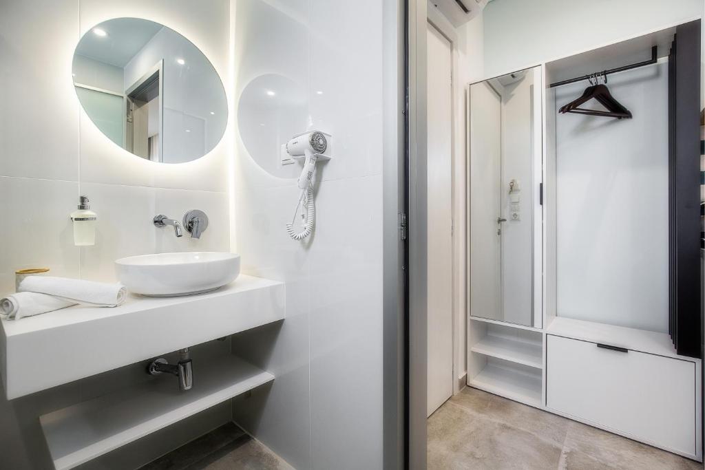 Koupelna v ubytování UpArtments