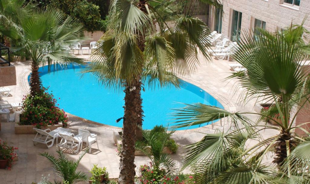 Bazén v ubytování Petra Palace Hotel nebo v jeho okolí