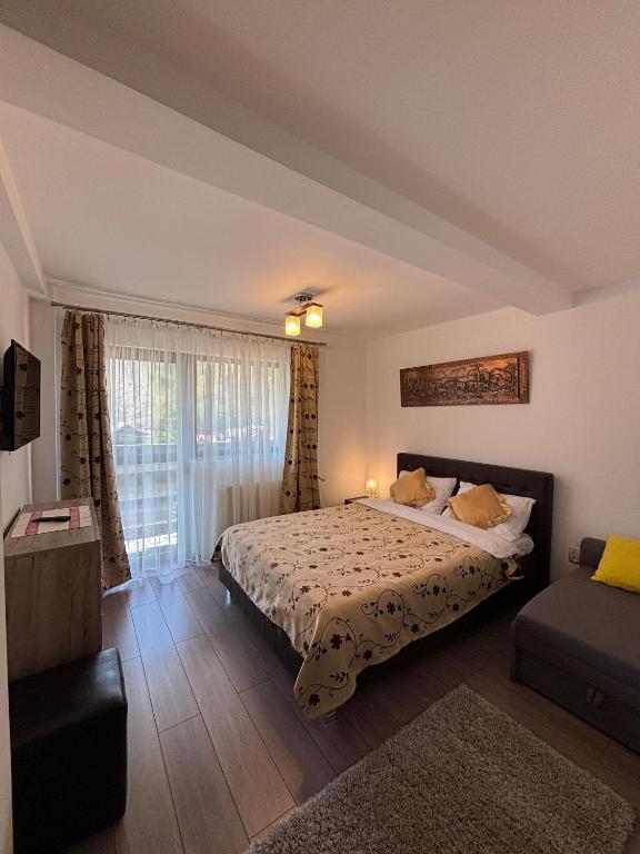 Postel nebo postele na pokoji v ubytování Skyline Villa