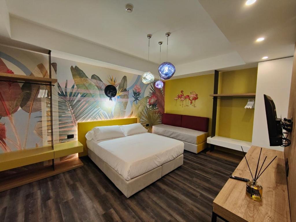 Postel nebo postele na pokoji v ubytování Design Hotel Astra B&B