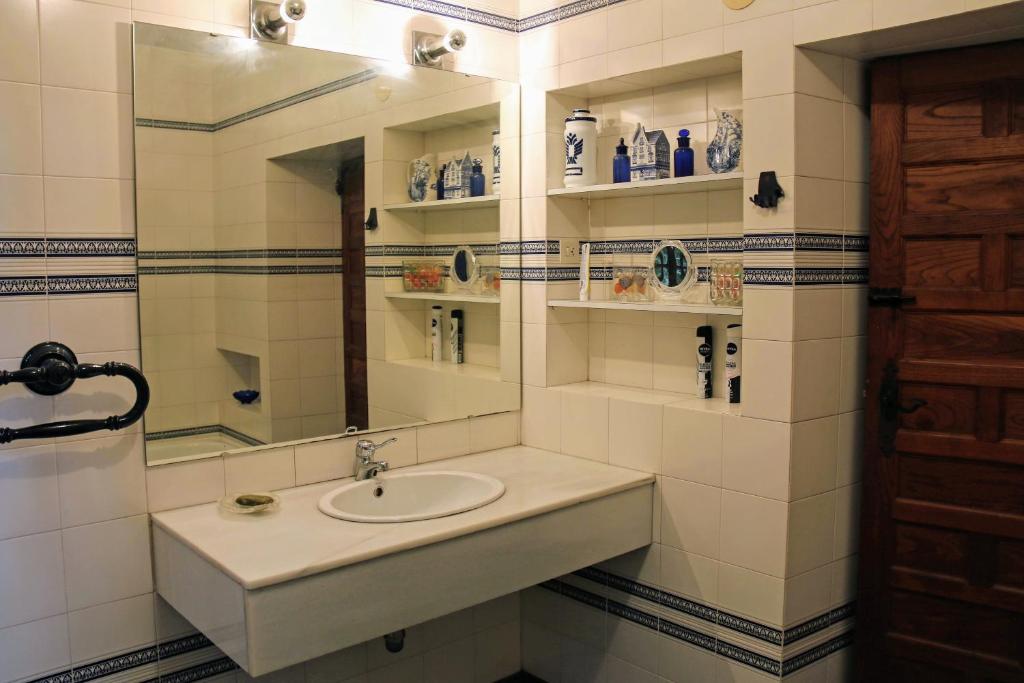 Kúpeľňa v ubytovaní Pazo de Ceilán