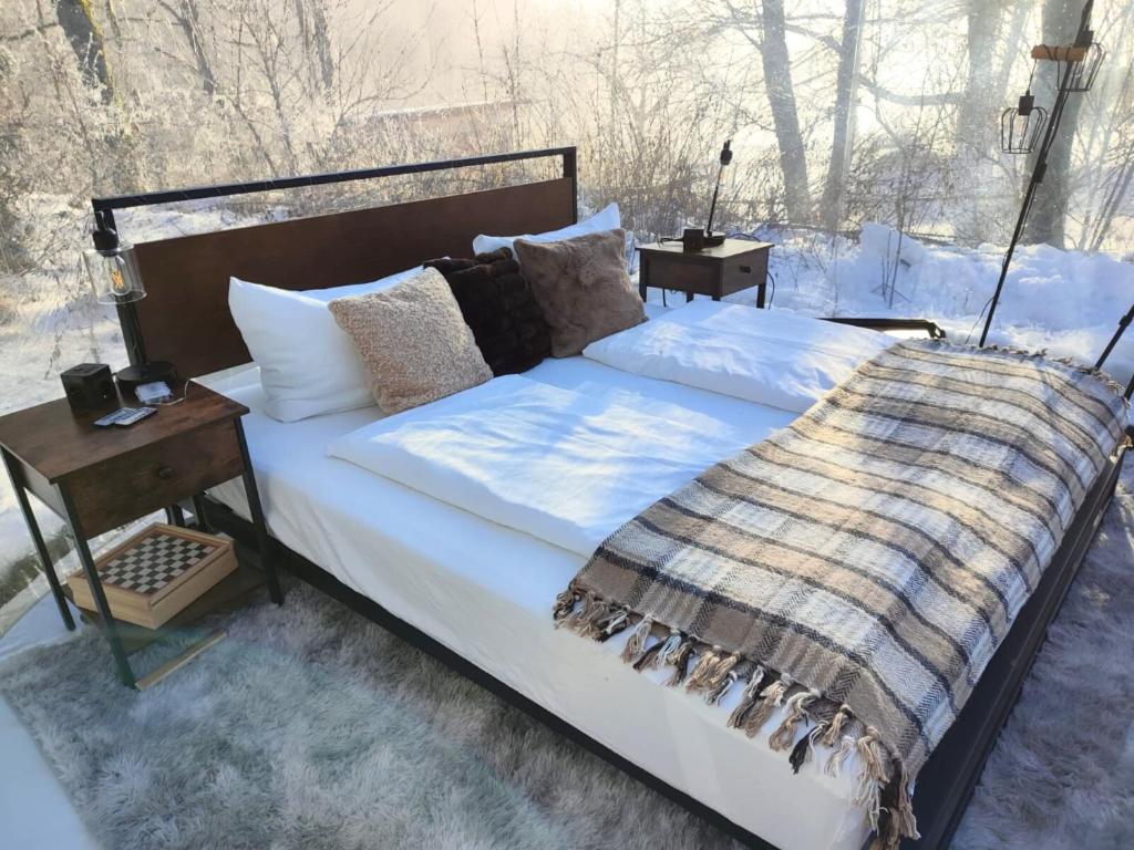 Postel nebo postele na pokoji v ubytování Hotel Harzresidenz