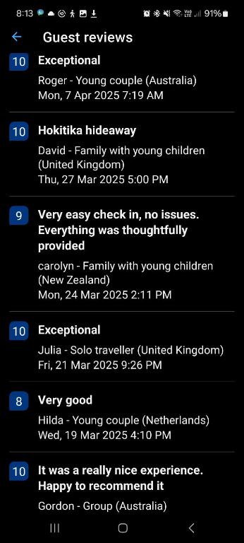 Kaniere Hideaway - Resim 10