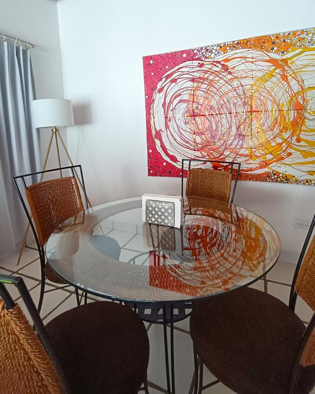 Гостиная зона в Casa Colorida