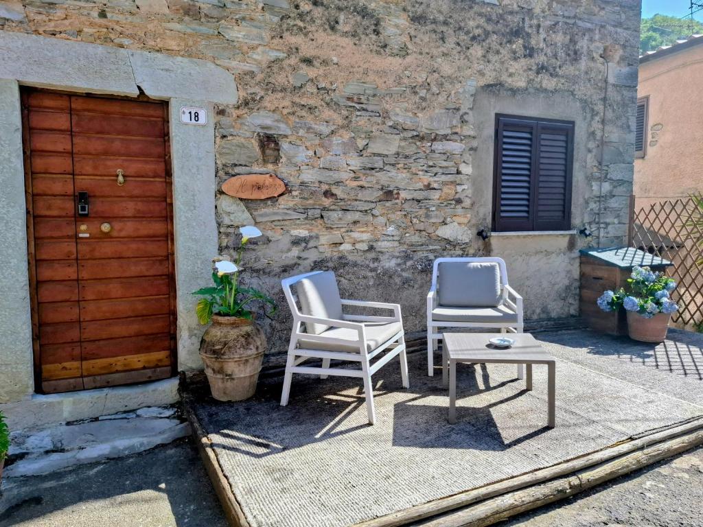 Patio nebo venkovní prostory v ubytování Il Palazzo, Le Fornaci