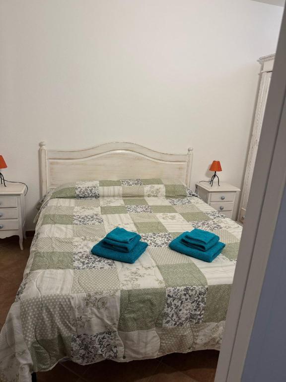 Postel nebo postele na pokoji v ubytování Residenza Rosmarini