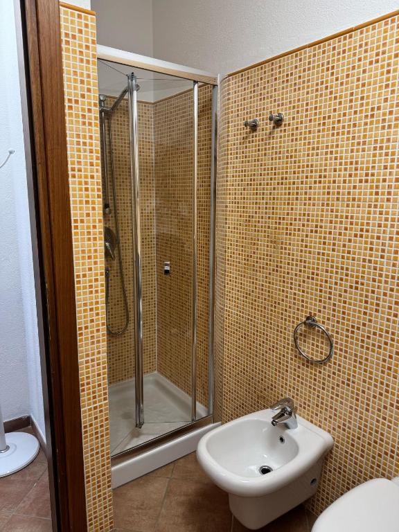 Koupelna v ubytování Residenza Rosmarini