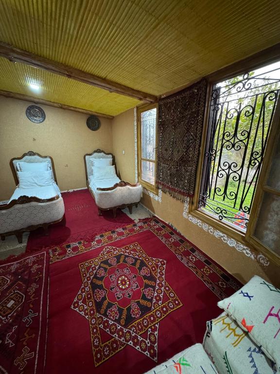 Postel nebo postele na pokoji v ubytování Villa privée réservée aux familles