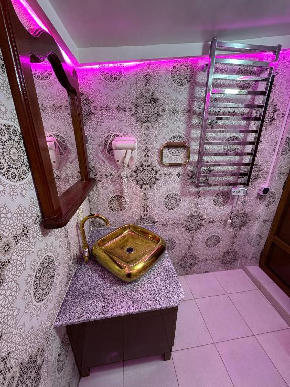 Koupelna v ubytování Villa privée réservée aux familles