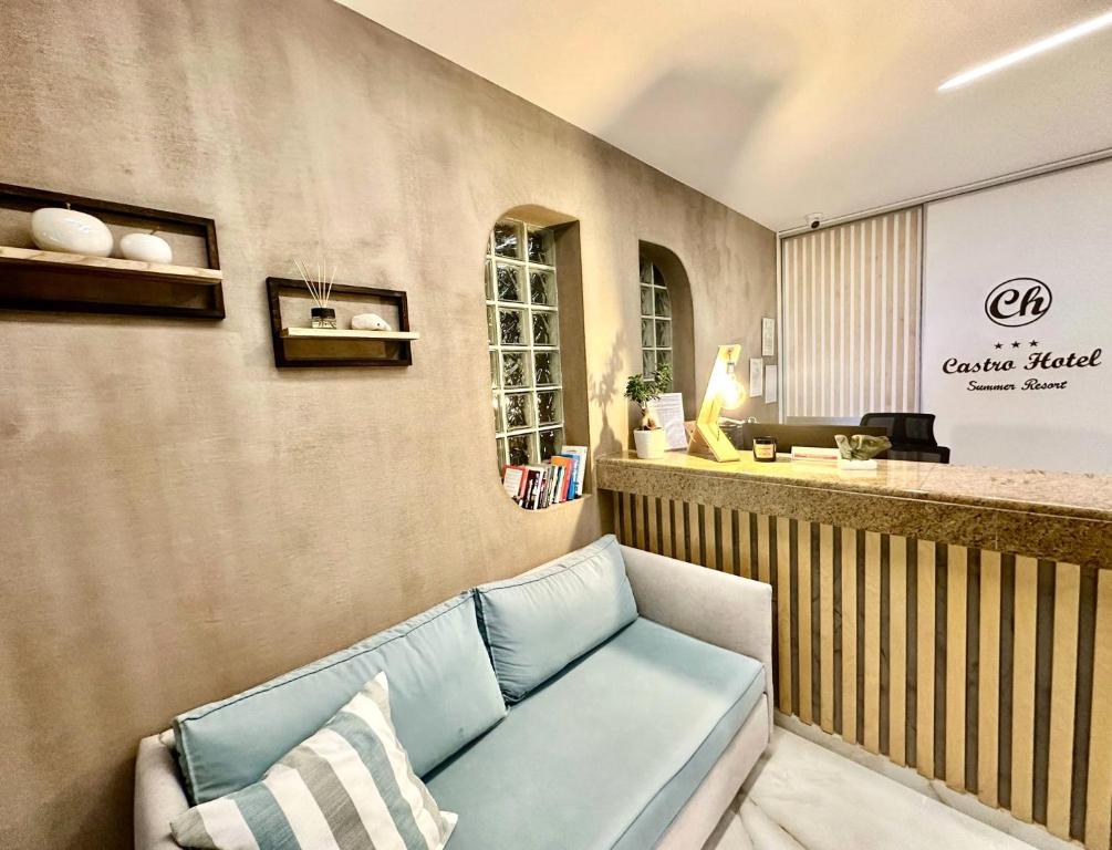 Posezení v ubytování Castro Hotel
