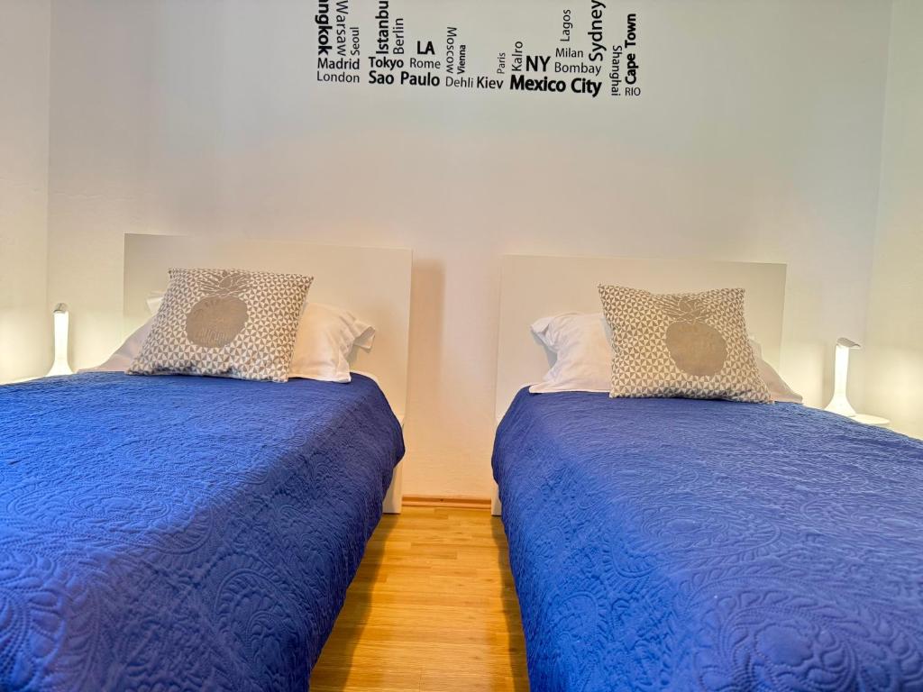 Posteľ alebo postele v izbe v ubytovaní Holiday Home Lungo Mare