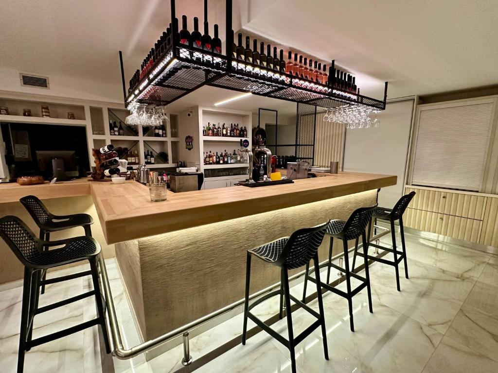 Posezení v ubytování Castro Hotel
