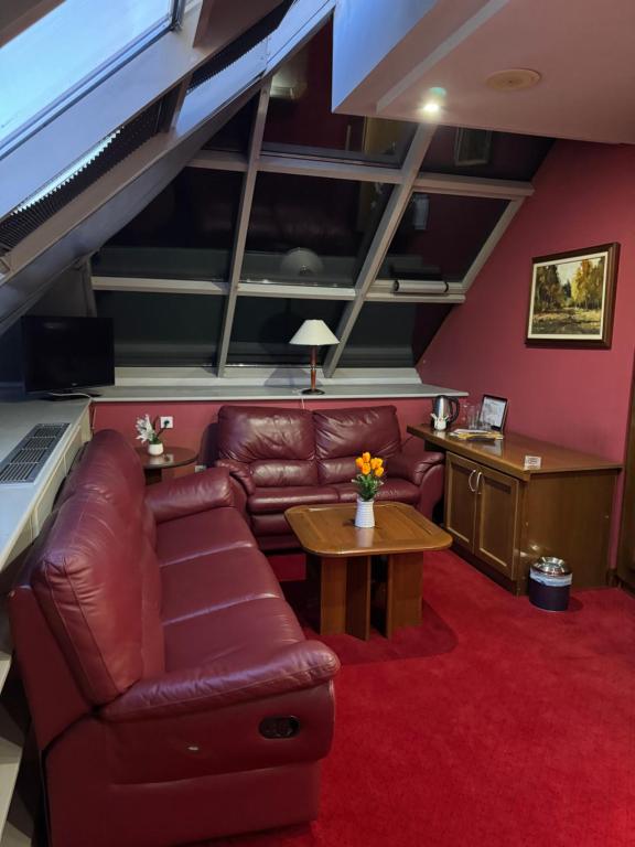 Posezení v ubytování Hotel Astra