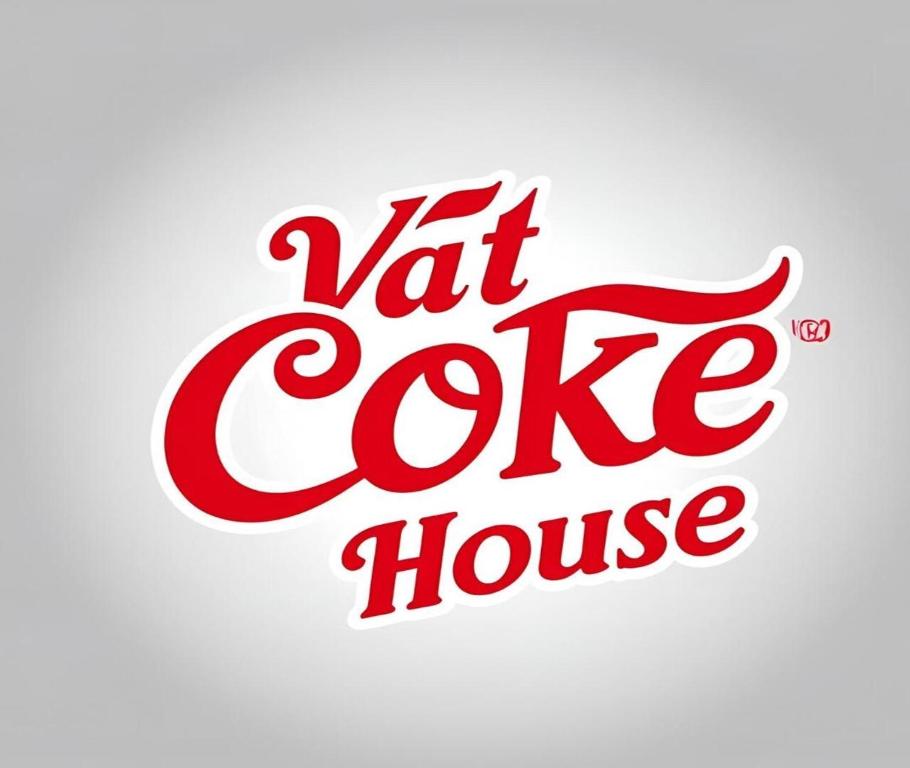 un panneau rouge indiquant « Vet Copley House » dans l'établissement Vat' Coke House, à Naples