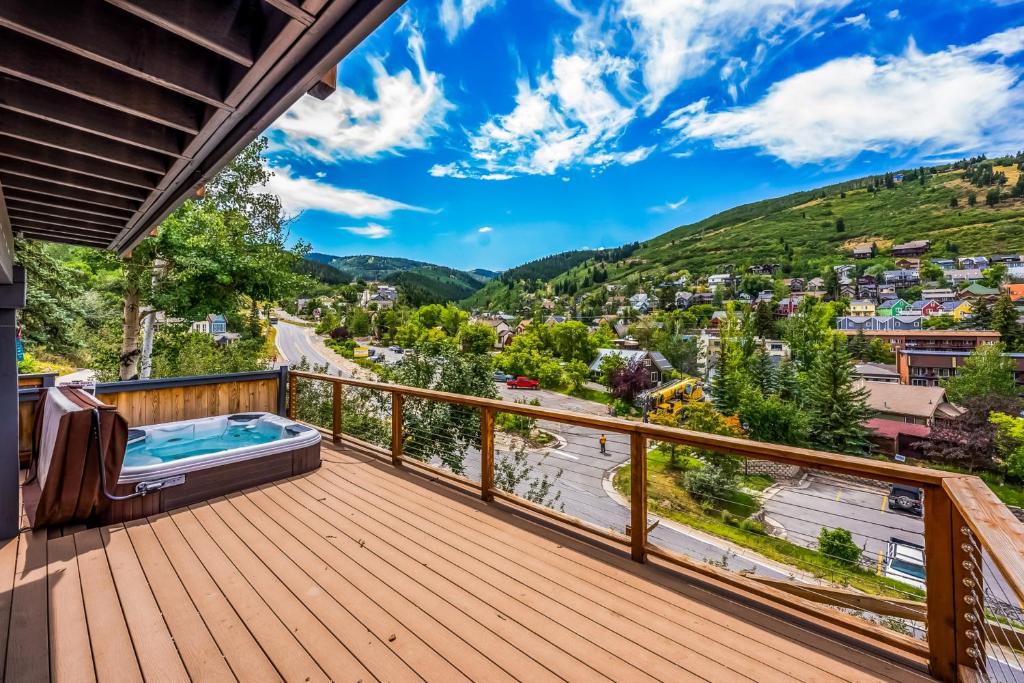 Γενική θέα στο βουνό ή θέα στο βουνό από  αυτή η παραθεριστική κατοικία