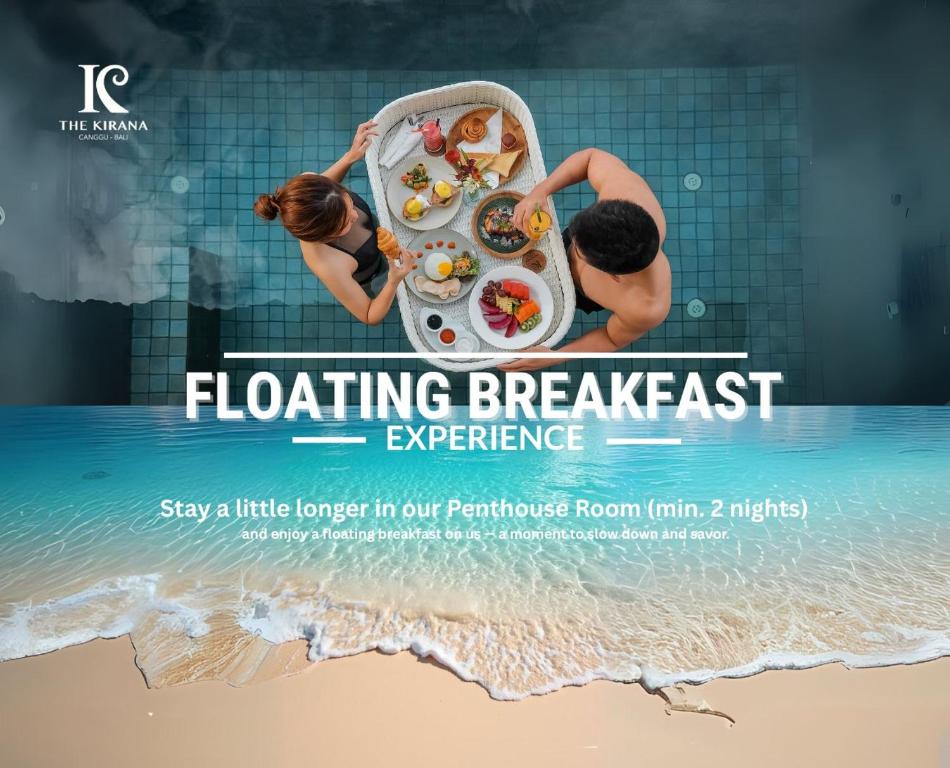Možnosti snídaně pro hosty v ubytování The Kirana Canggu Hotel