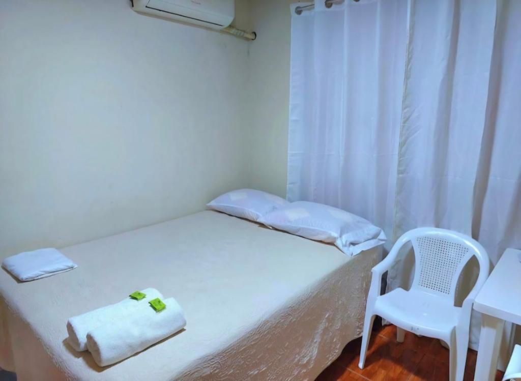 Postel nebo postele na pokoji v ubytování Hostel del Pacífico