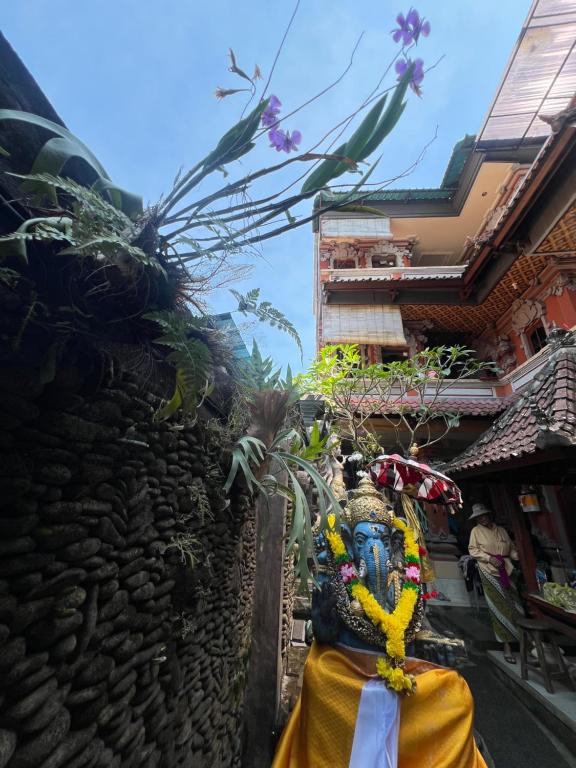 Zahrada ubytování Banana Home Stay Ubud