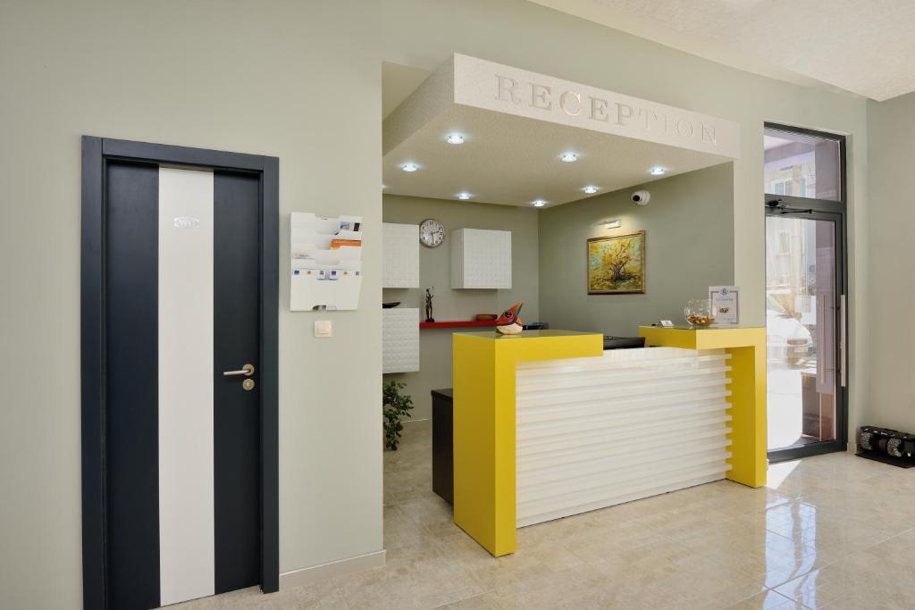 Kuchyň nebo kuchyňský kout v ubytování Hotel Hello Hissar