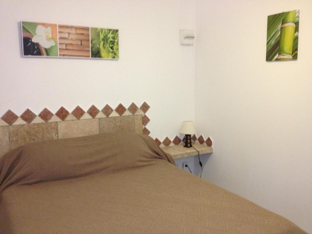 Postel nebo postele na pokoji v ubytování Camping U STABIACCIU